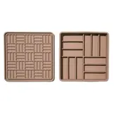 Dogged 3 in 1 Parquet Slowfeeder Bowl