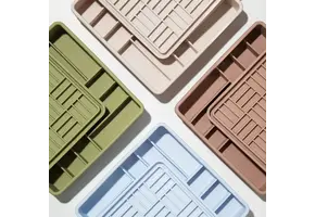 Dogged 3 in 1 Parquet Slowfeeder Bowl