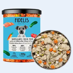 Fidelis Vers Gekookt Menu Zalm & Zoete Aardappel