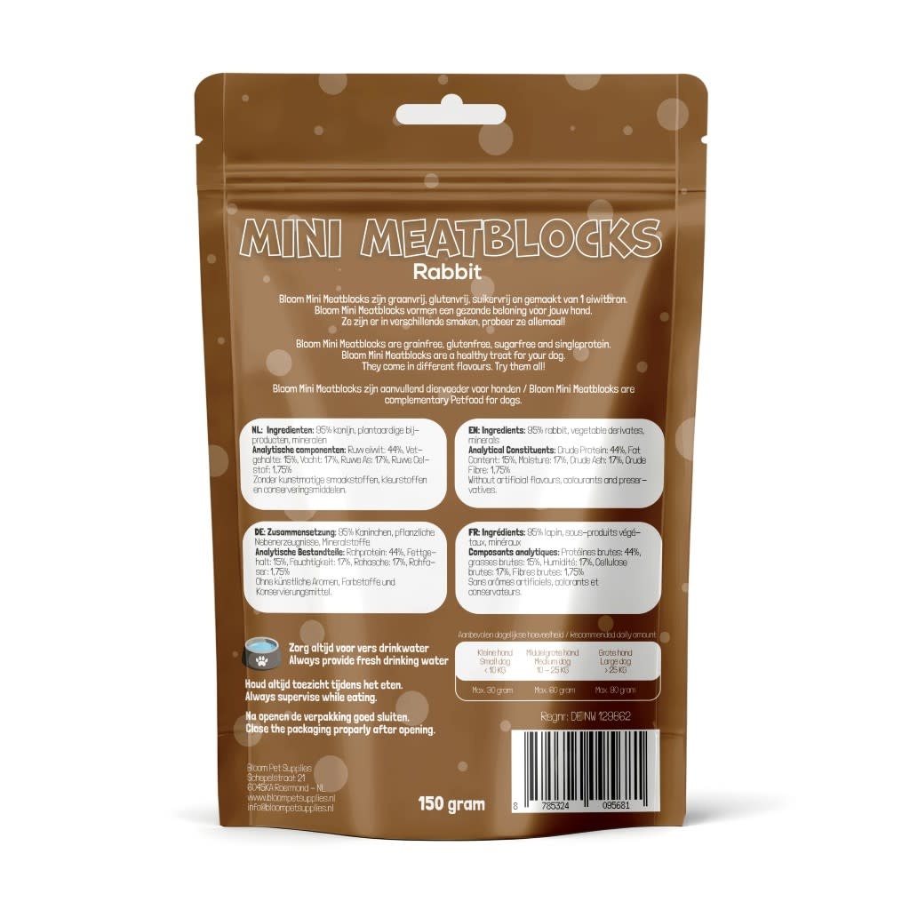 Bloom Mini Meatblocks Rabbit