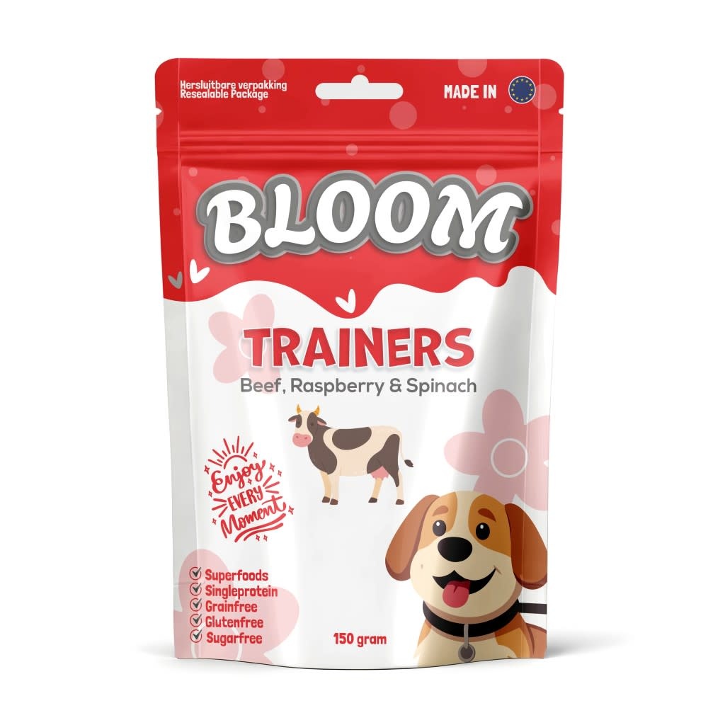 Bloom Trainers Beef, Raspberry, Spinach