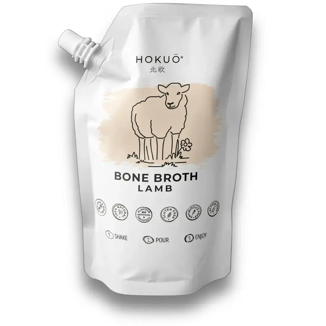 Hokuō® Bottenbouillon Lam