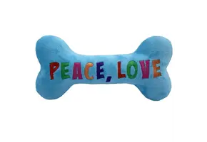 Huxley & Kent Lulubelles Peace, Love, Belly Rubs Bone