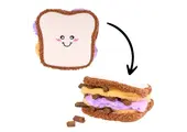 ZippyPaws Snufflerz PB&J Sandwich