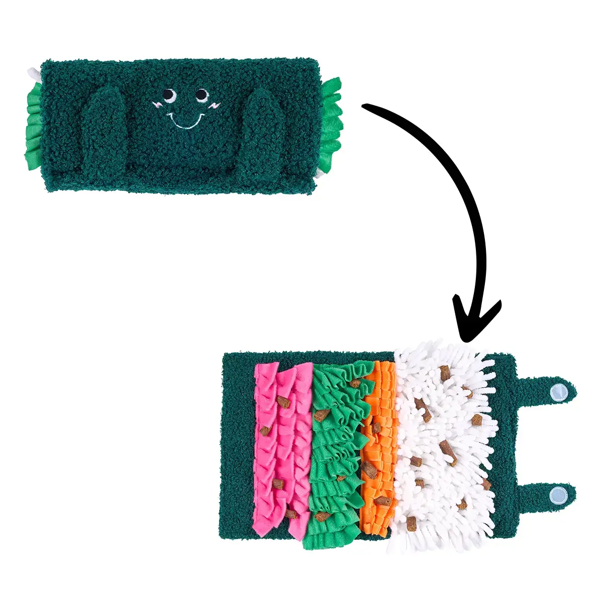 ZippyPaws Snufflerz Roll Sushi