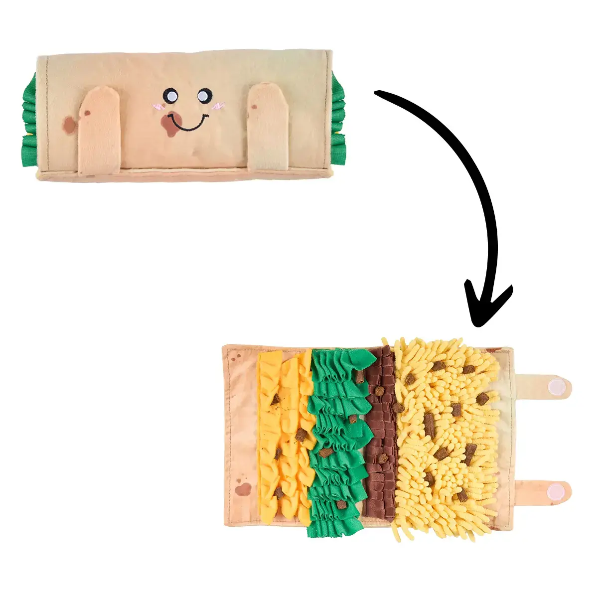 ZippyPaws Snufflerz Roll Burrito