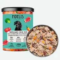 Fidelis Vers Gekookt Menu Eend met Zoete Aardappel, Peer en Bosbessen - Compleet