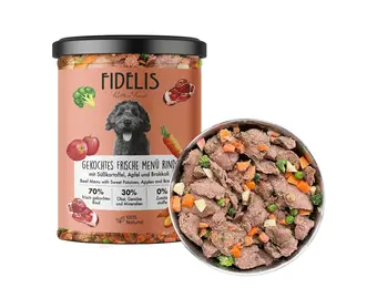 Fidelis Vers Gekookt Menu Rundvlees & Zoete Aardappel