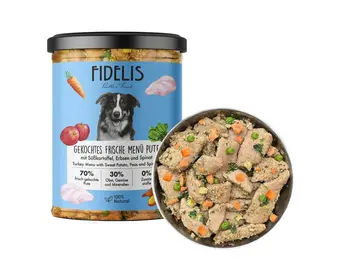 Fidelis Vers Gekookt Menu Kalkoen & Zoete Aardappel