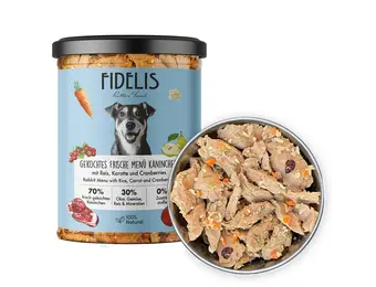 Fidelis Vers Gekookt Menu Konijn & Rijst