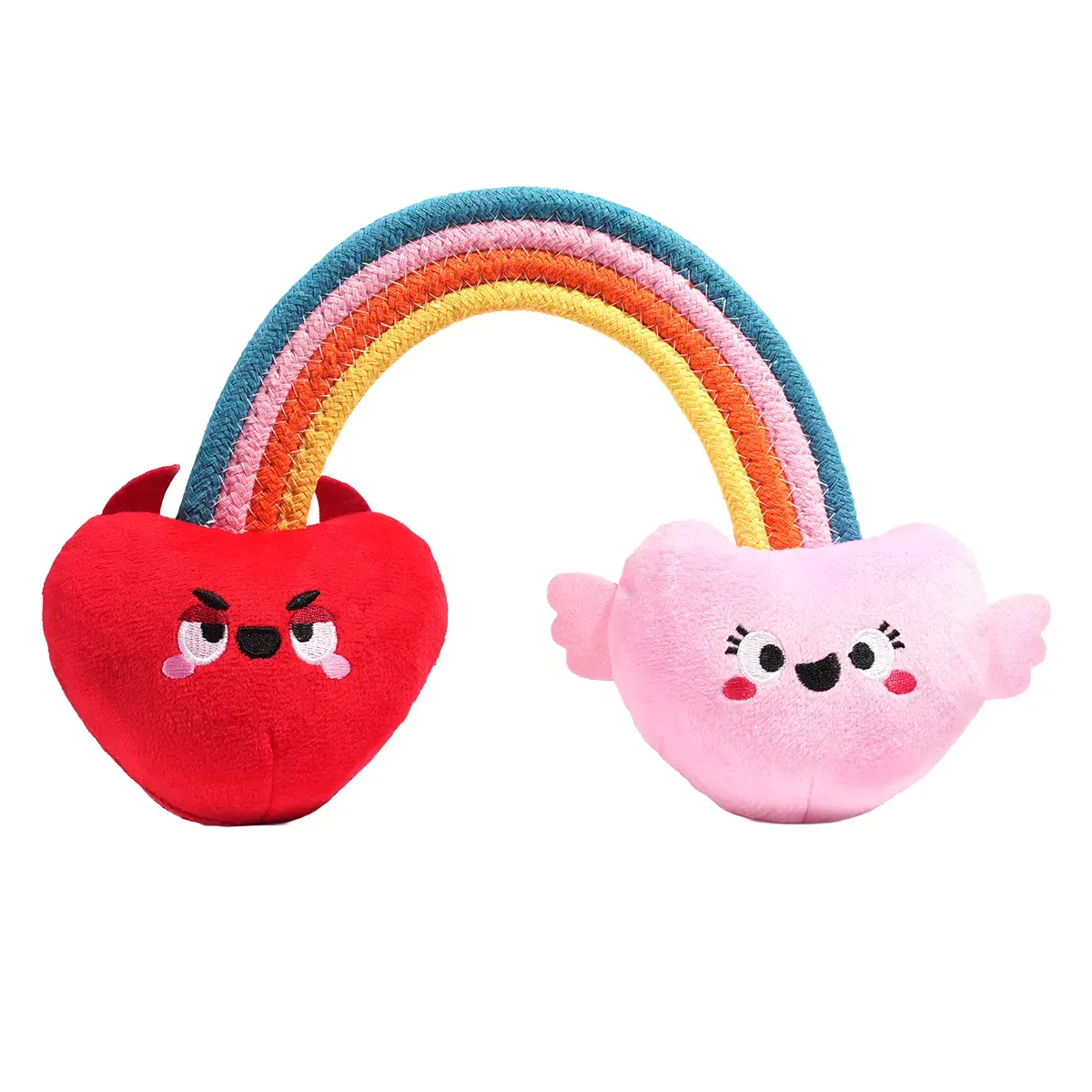 HugSmart Woof Love – Rainbow Heart