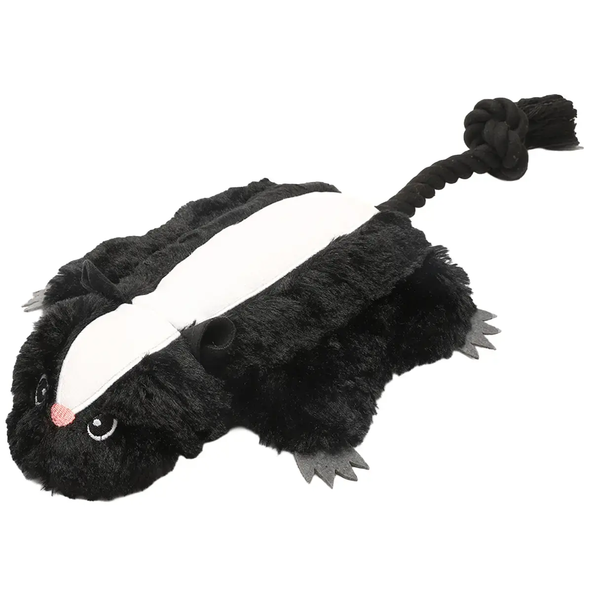 HugSmart Flattie Animals – Rope Skunk