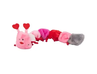 ZippyPaws Valentine’s Caterpillar Large