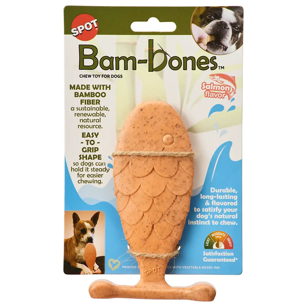 Spot Bam-Bones Easy Grip Fish – Salmon
