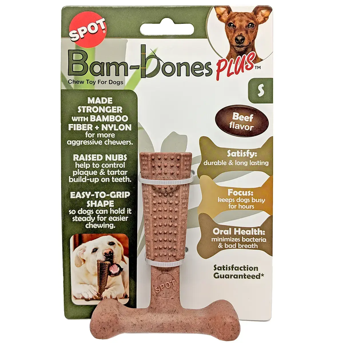 Spot Bam-Bones Bones Plus – Easy Grip - Beef