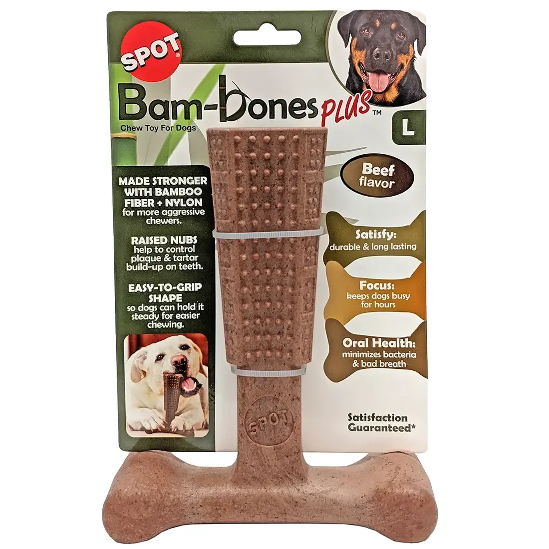 Spot Bam-Bones Bones Plus – Easy Grip - Beef