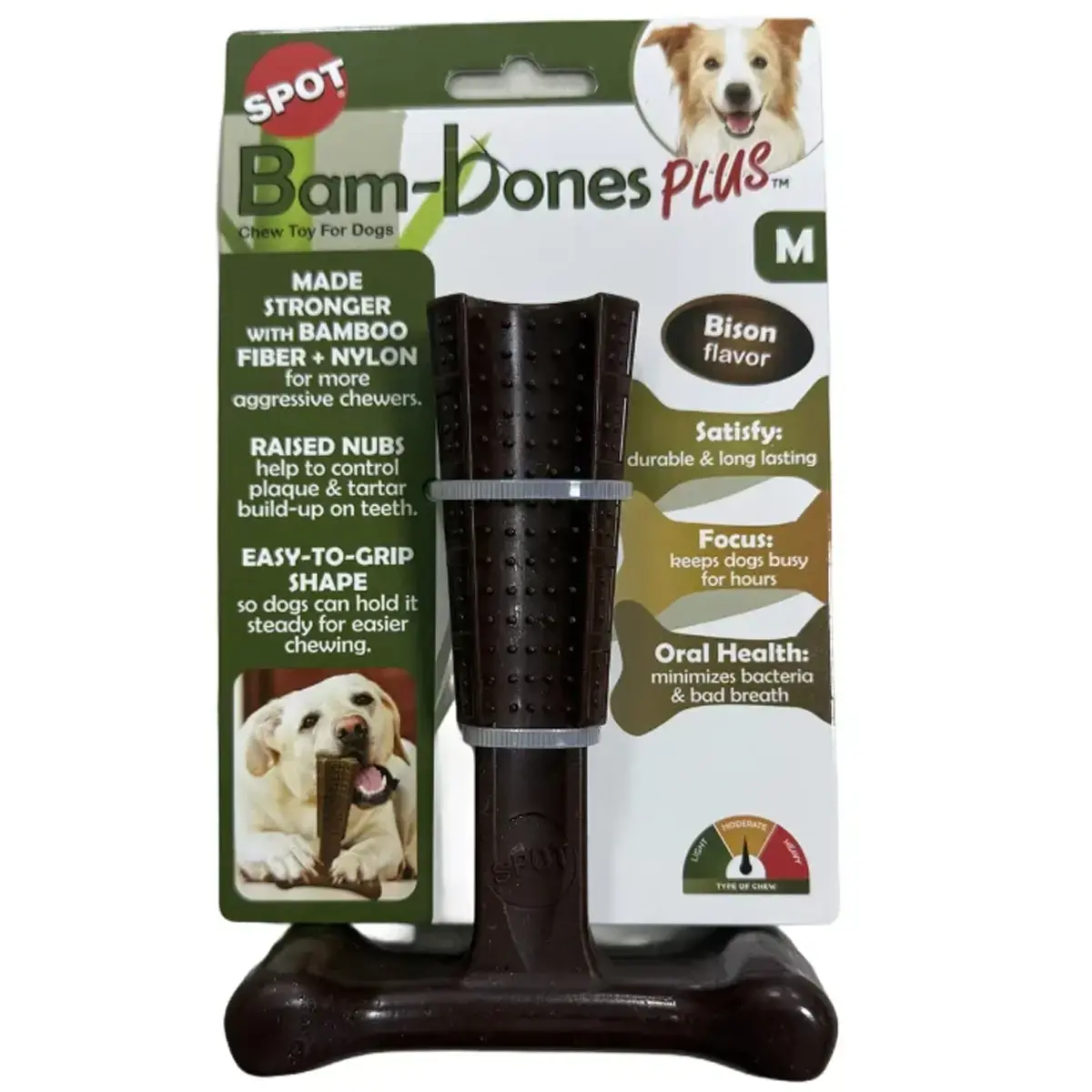 Spot Bam-Bones Bones Plus – Easy Grip - Bison