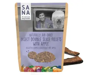 Sanadog Dubbellaags Insectenfilet met Appel