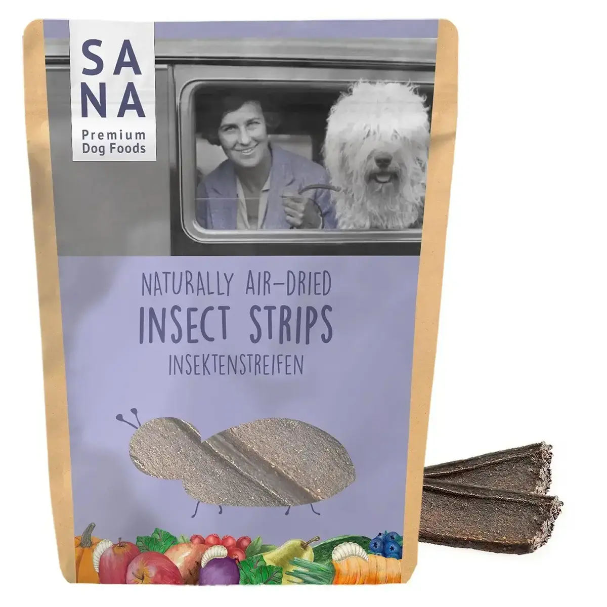 Sanadog Insectenstrips met Wilde Zalmolie
