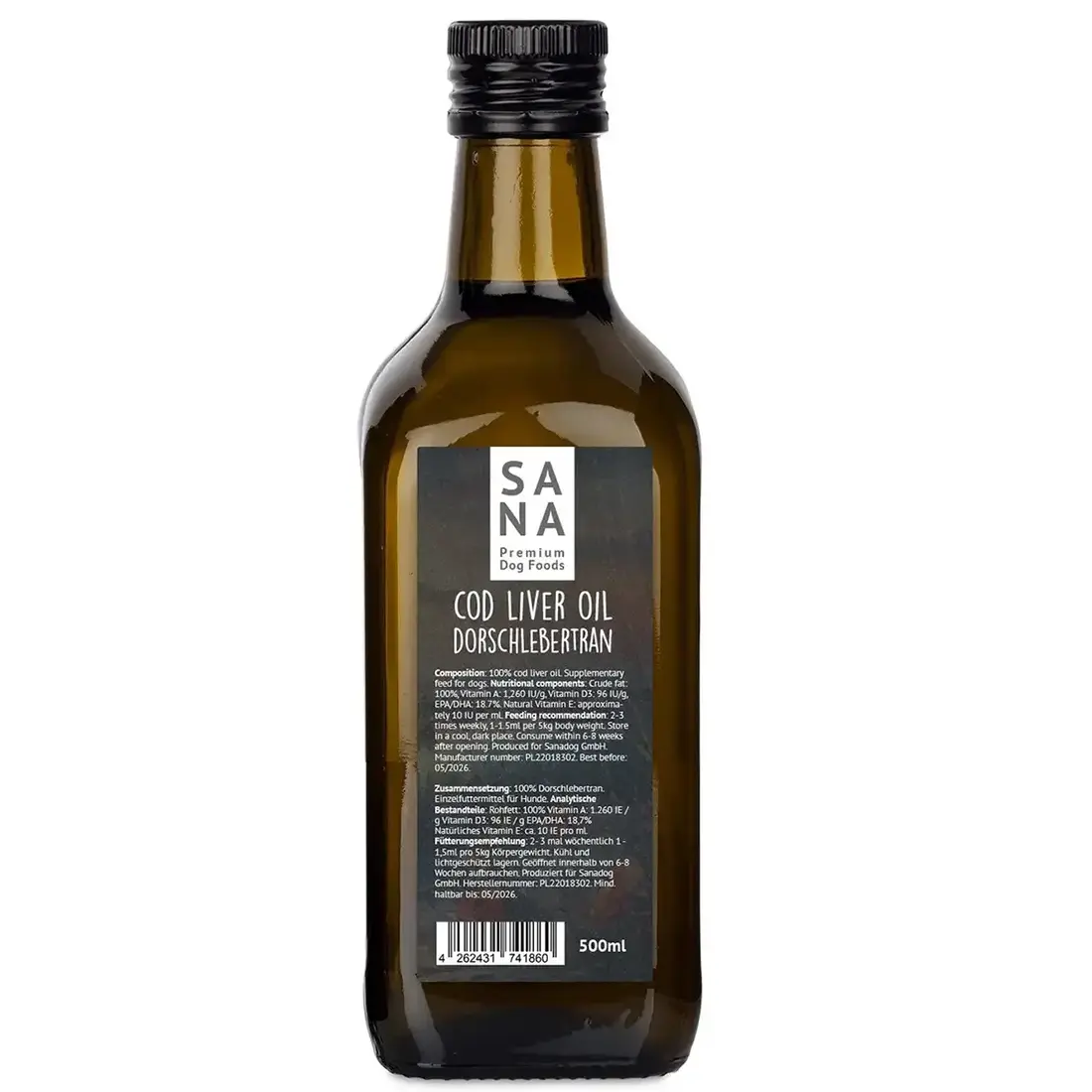 Sanadog Kabeljauwleverolie