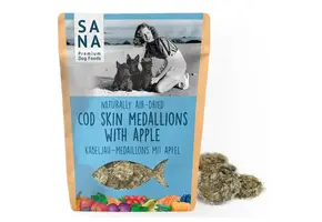 Sanadog Kabeljauwmedaillons met Appel