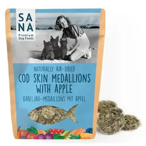 Sanadog Kabeljauwmedaillons met Appel