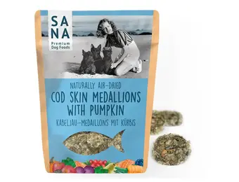 Sanadog Kabeljauwmedaillons met Pompoen