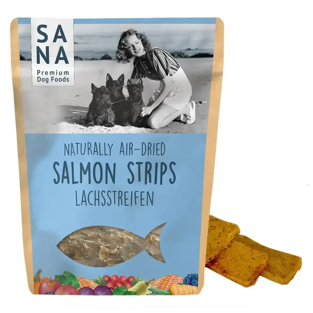 Sanadog Visstrips Zalm