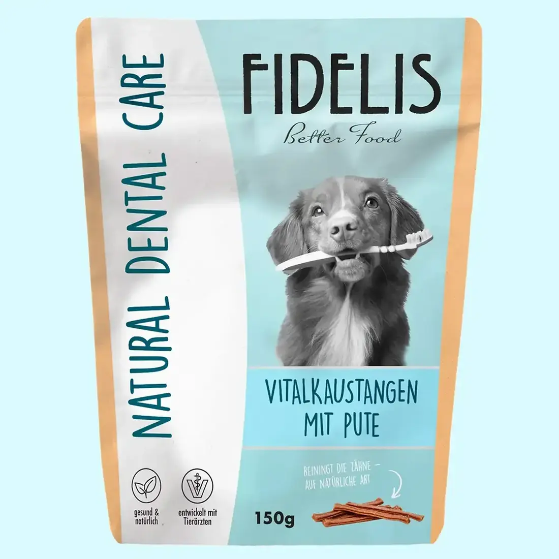 Fidelis Dental Care Kauwsticks Kalkoen