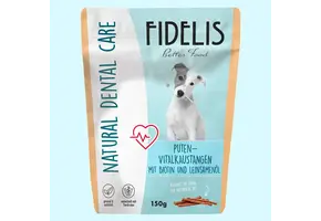 Fidelis Dental Care Kauwsticks Kalkoen met Biotine en Lijnzaadolie