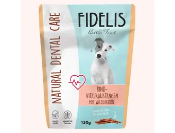 Fidelis Dental Care Kauwsticks Rund met Wilde Zalmolie