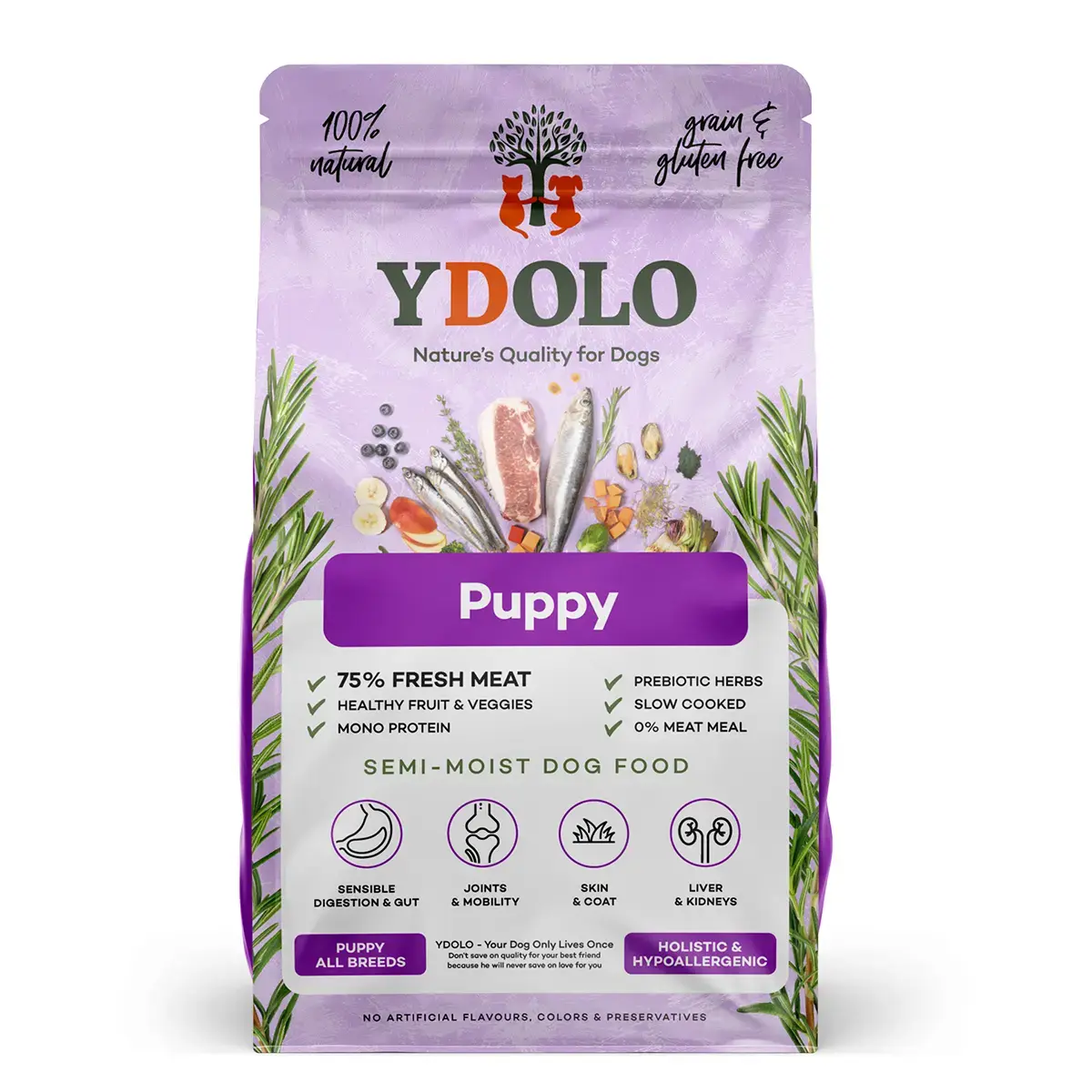 Ydolo Healthy & Pure Semi-Moist Puppy