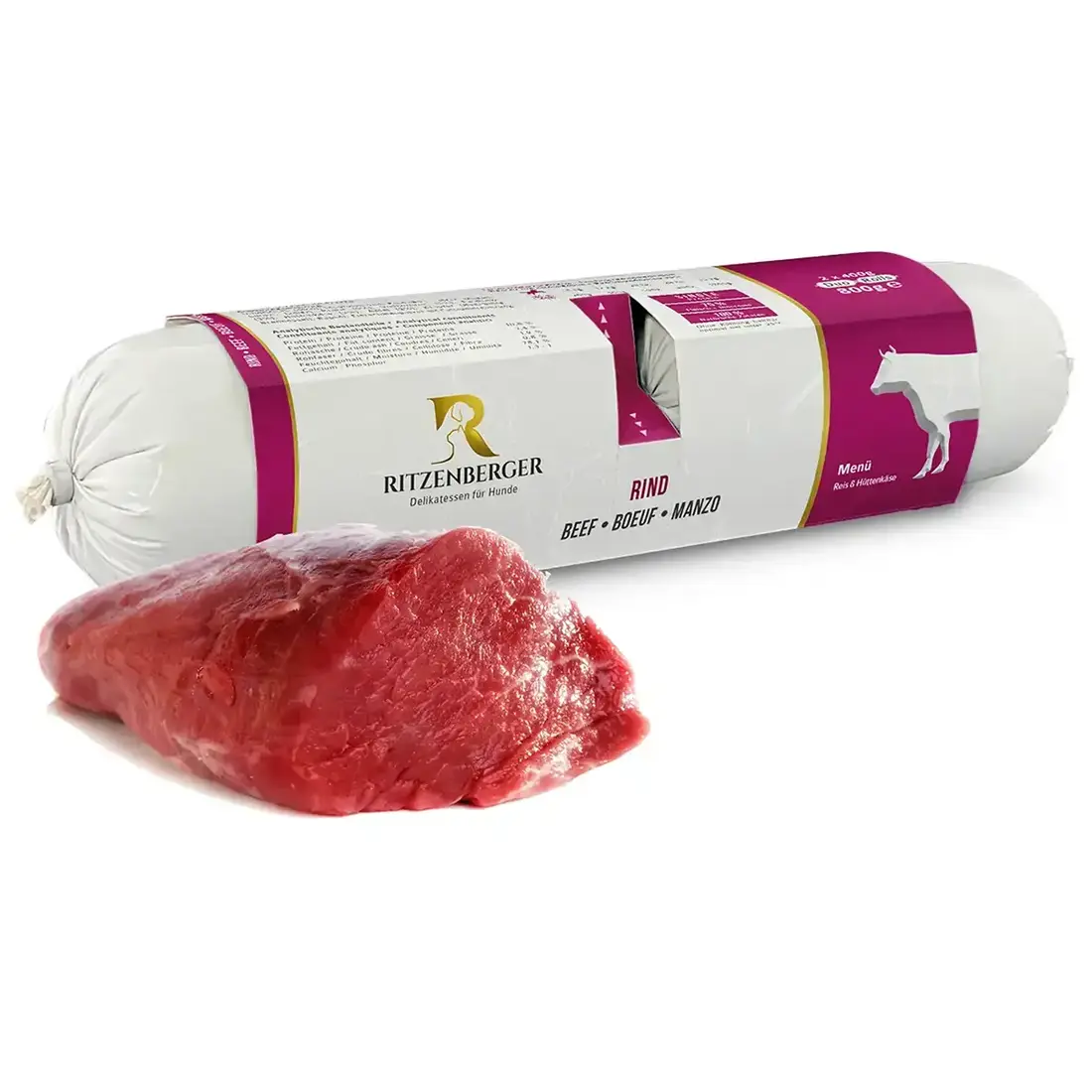 Ritzenberger Menu Rund met Rijst en Hüttenkäse