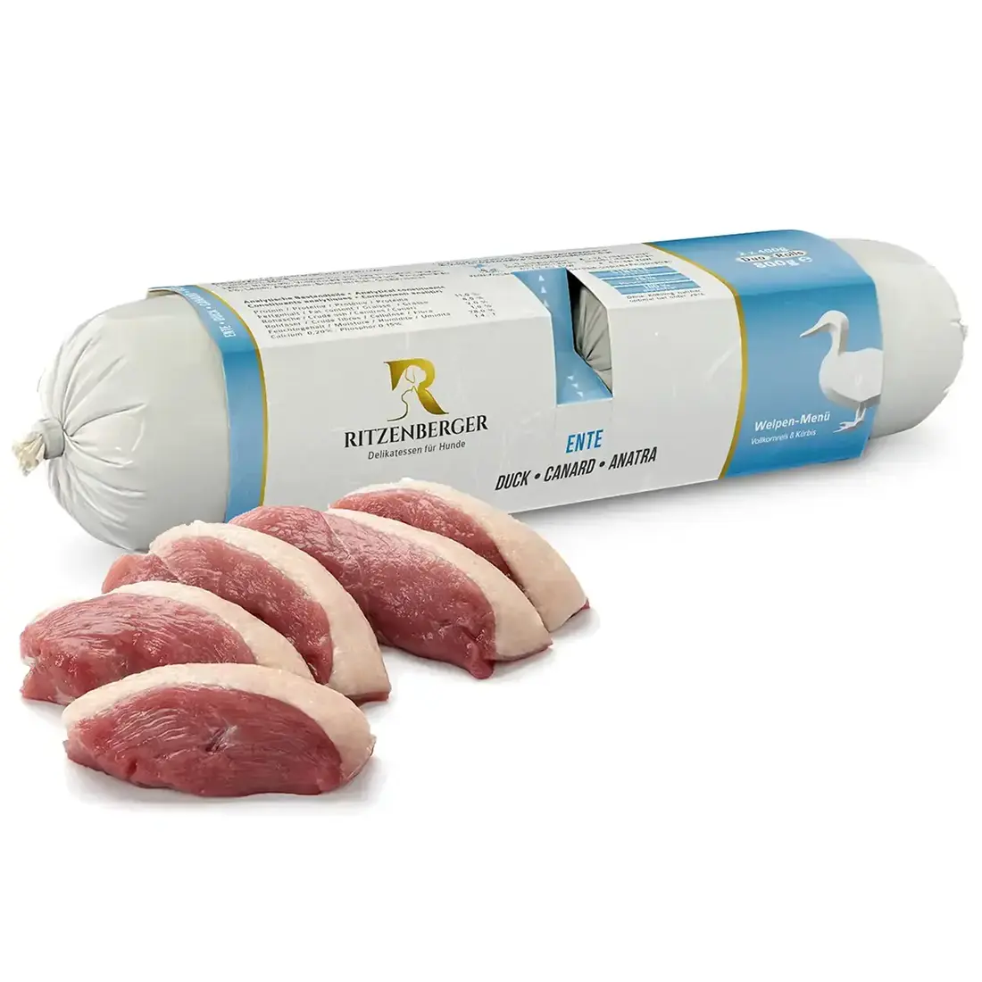 Ritzenberger Puppy Eend met Pompoenrijst