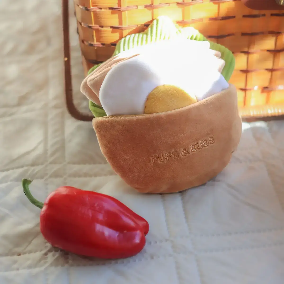 Pups & Bubs Pita Pocket Nosework Toy