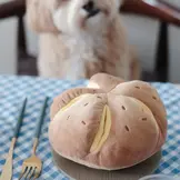 Pups & Bubs Cheesy Bread Nosework Toy