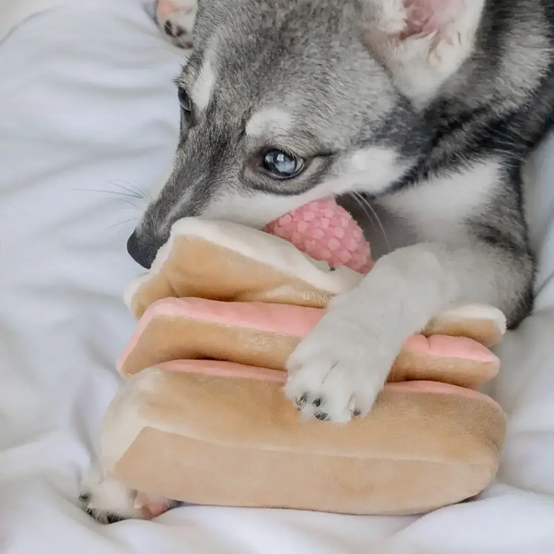 Pups & Bubs Strawberry Mille-Feuille Nosework Toy