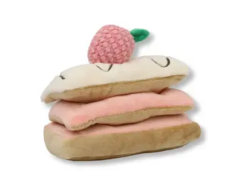 Pups & Bubs Strawberry Mille-Feuille Nosework Toy