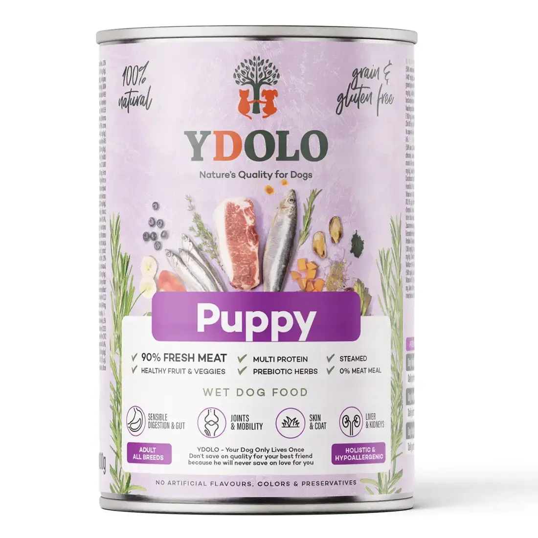 Ydolo Healthy & Pure Puppy - Natvoer