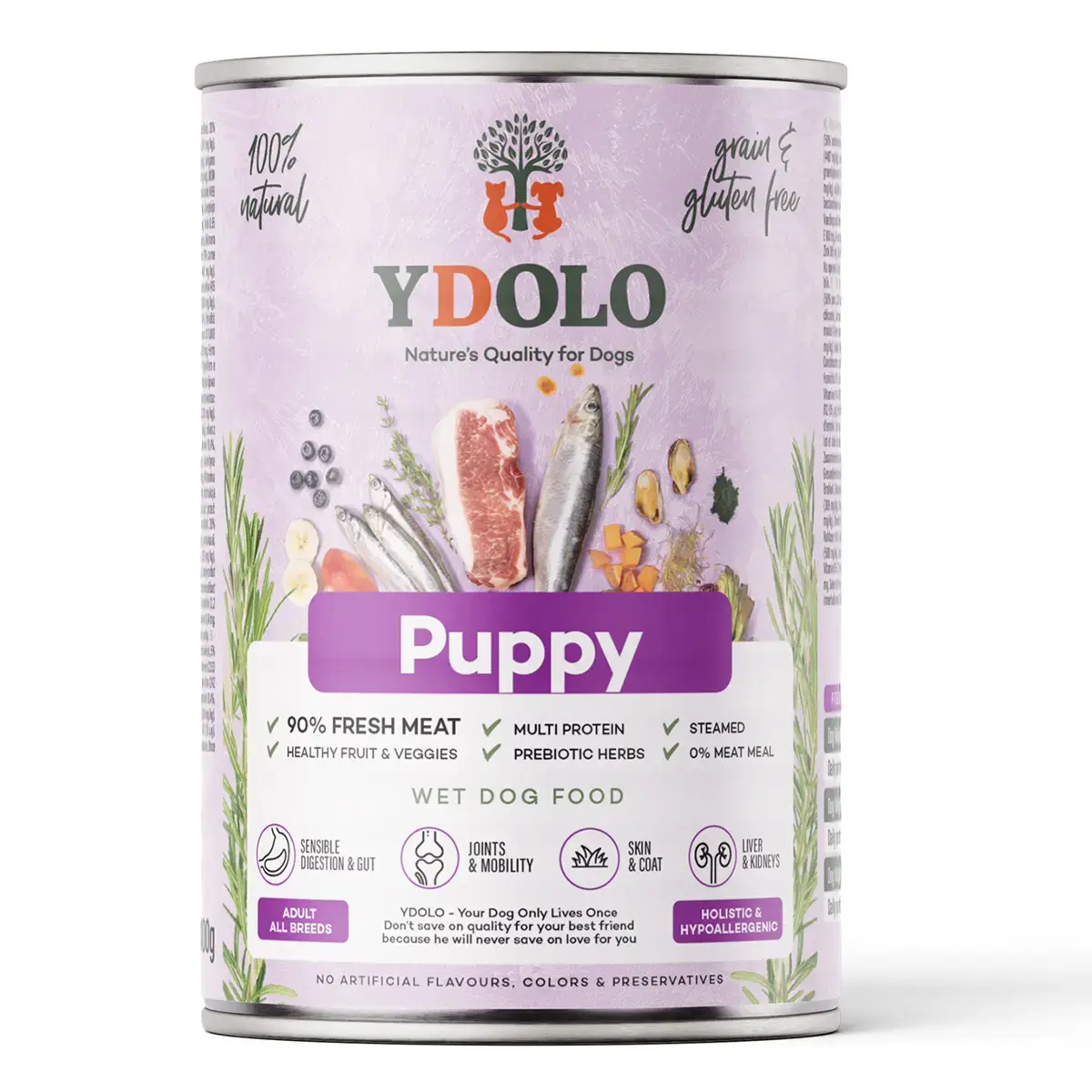 Ydolo Healthy & Pure Puppy - Natvoer