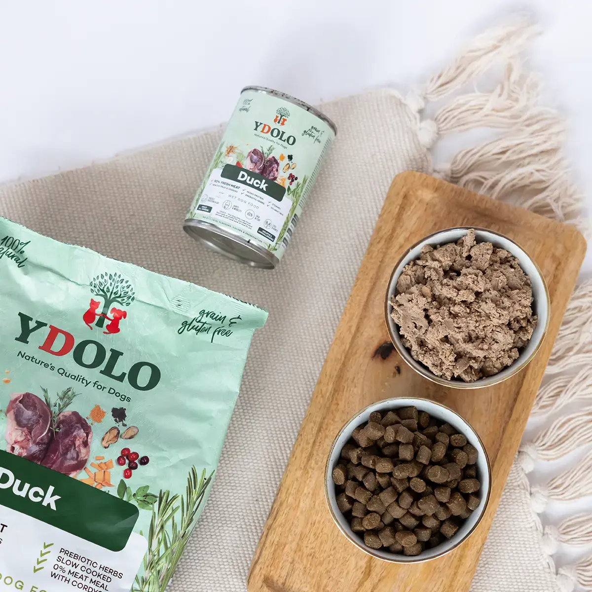 Ydolo Healthy & Pure Duck - Natvoer