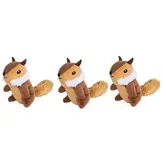 ZippyPaws Burrow Log with Chipmunks