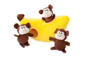 ZippyPaws Burrow Monkey ‘n Banana