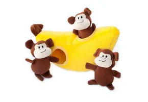 ZippyPaws Burrow Monkey ‘n Banana