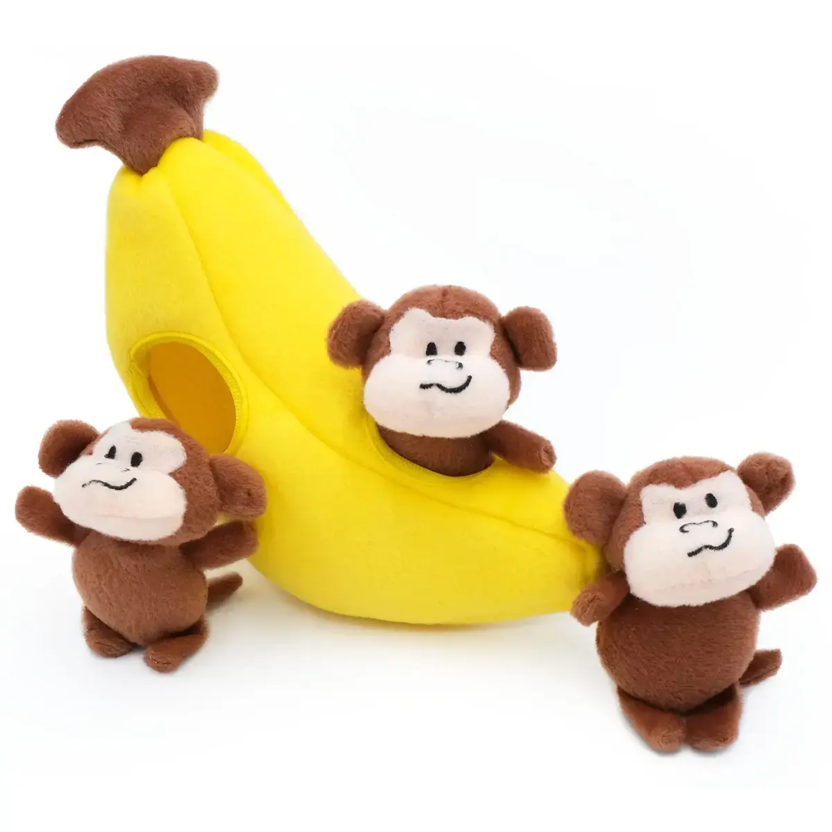 ZippyPaws Burrow Monkey ‘n Banana