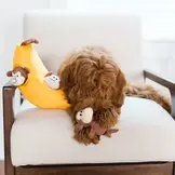 ZippyPaws Burrow Monkey ‘n Banana