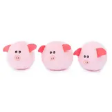 ZippyPaws Burrow Pig Barn with Bubble Babiez