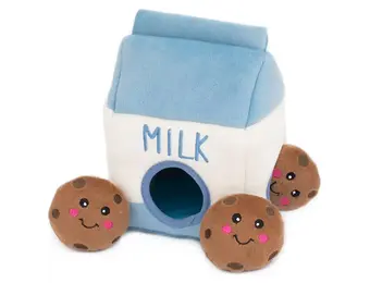 ZippyPaws Burrow Milk and Cookies