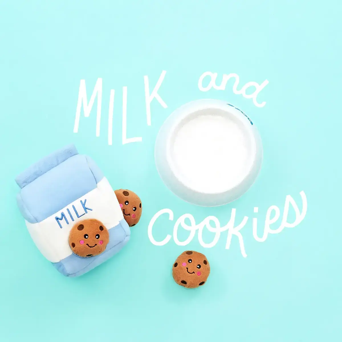 ZippyPaws Burrow Milk and Cookies