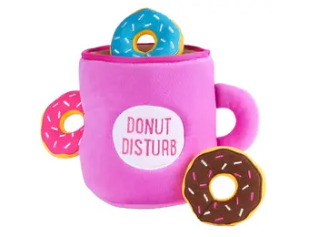 ZippyPaws Burrow Coffee and Donutz